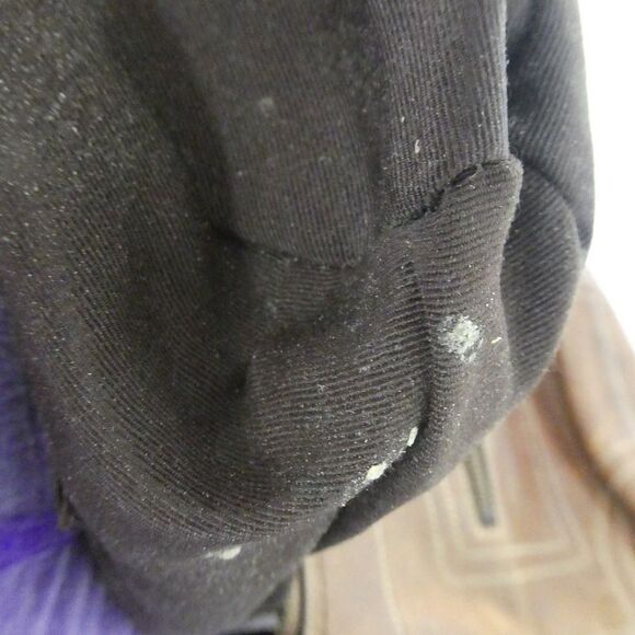 Coach 10398 Pebbled Leather Distressed Shoulder Bag Purse Crossbody Lace Up Side - Picture 10 of 11